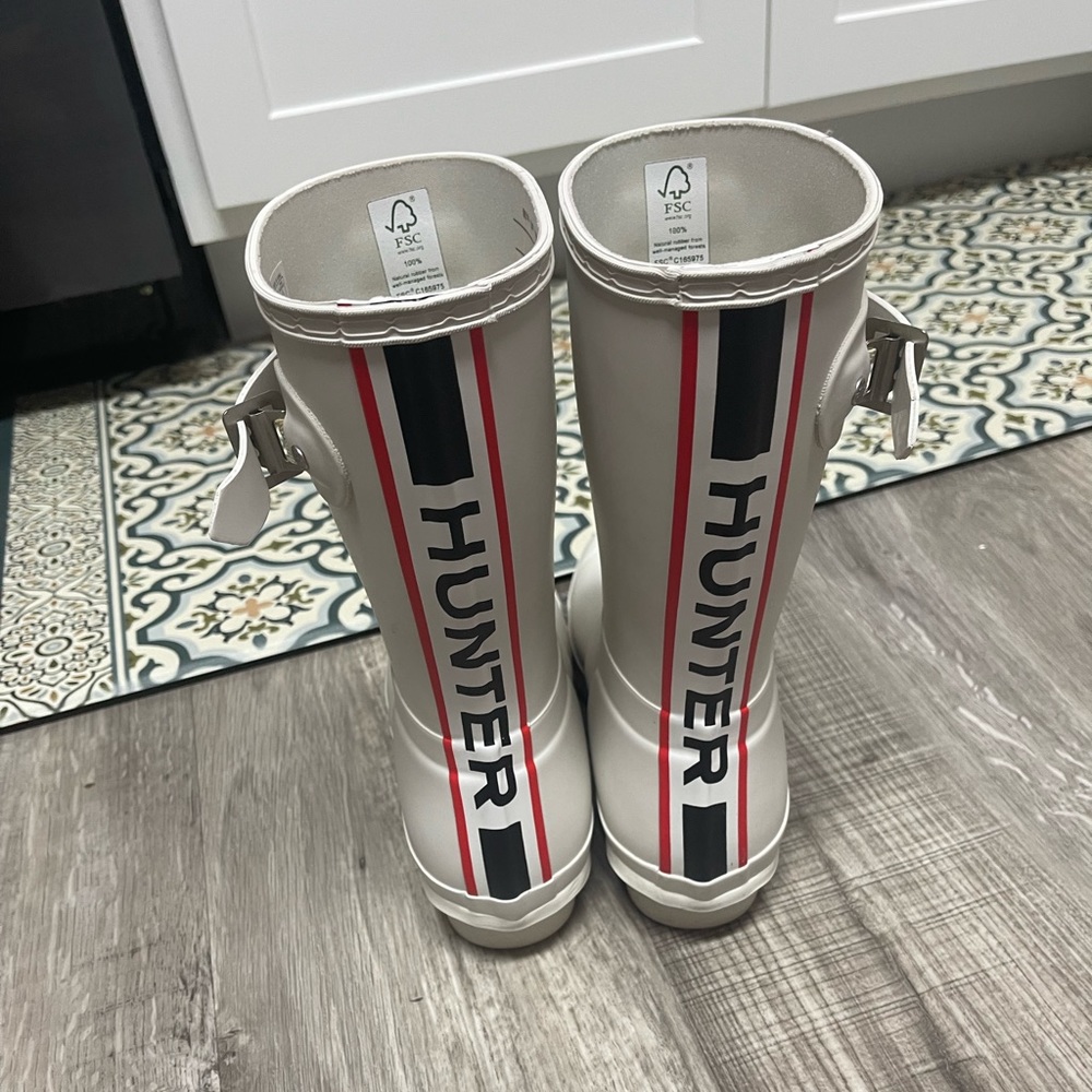 Tricolored Hunter Rainboots
